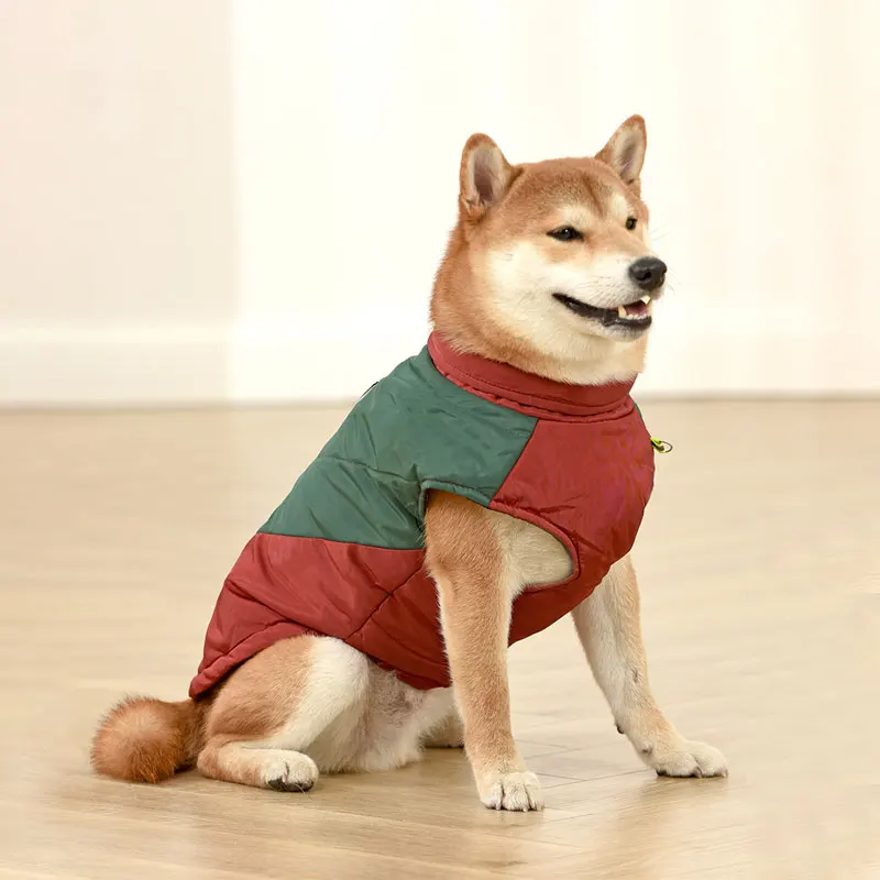 Jaqueta para Cães Impermeável com Zíper e Anel D-Ring - Imagem 2