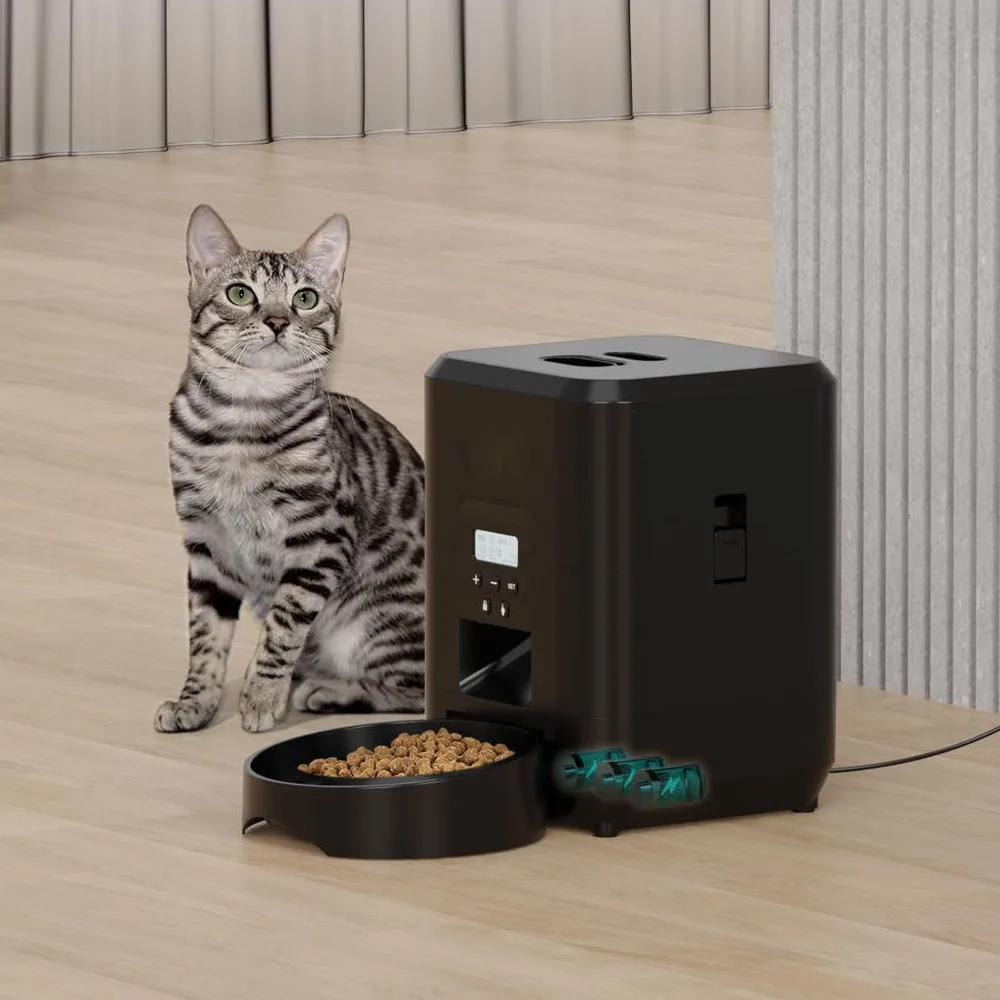 Comedouro Automático para Gatos e Cães com Temporizador - Image 2