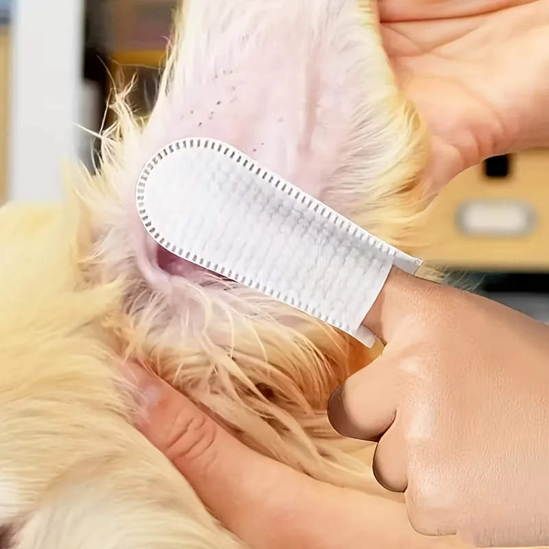Lenços Umedecidos para Limpeza de Ouvido de Cães e Gatos - Imagem 3
