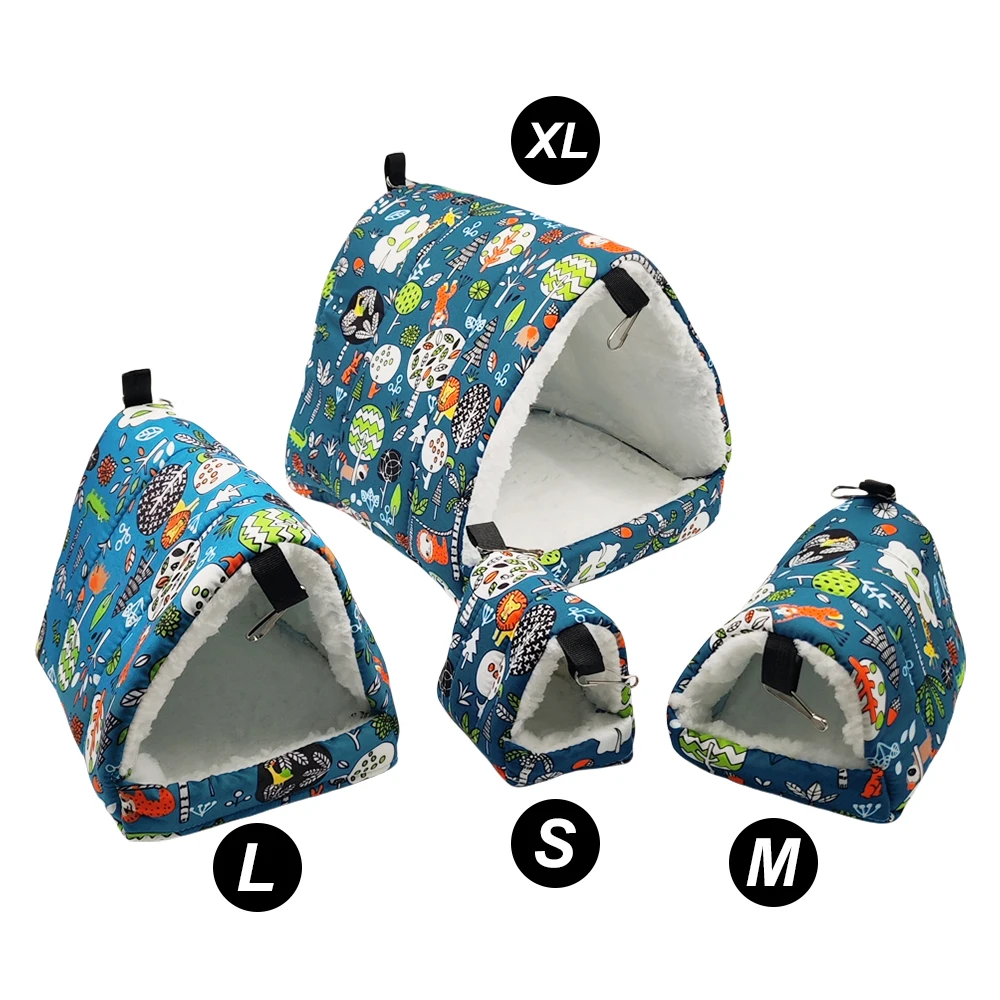 Cama de Algodão para Pássaros ou Hamster com Gancho para Gaiola - Imagem 3