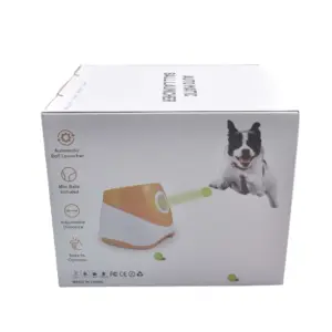 lançador automático de bolas para cães