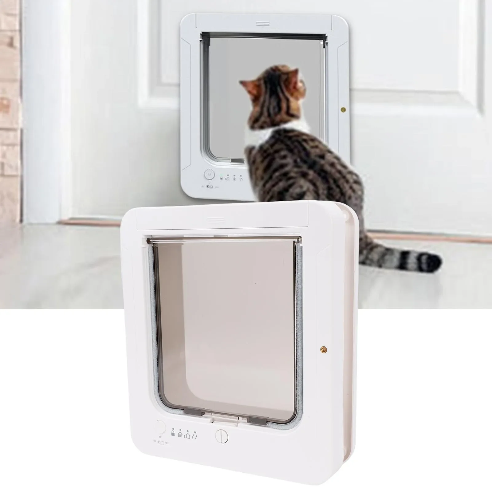 Porta para Gatos Automática com Detecção por Colar Ativado - Imagem 6