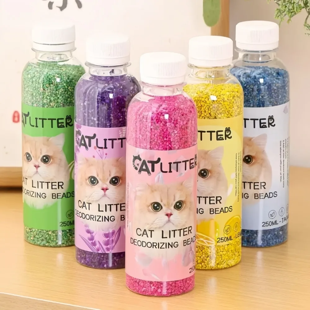 Pérolas Desodorizantes para Caixa de Areia de Gatos 250ml Frescor Duradouro - Imagem 6