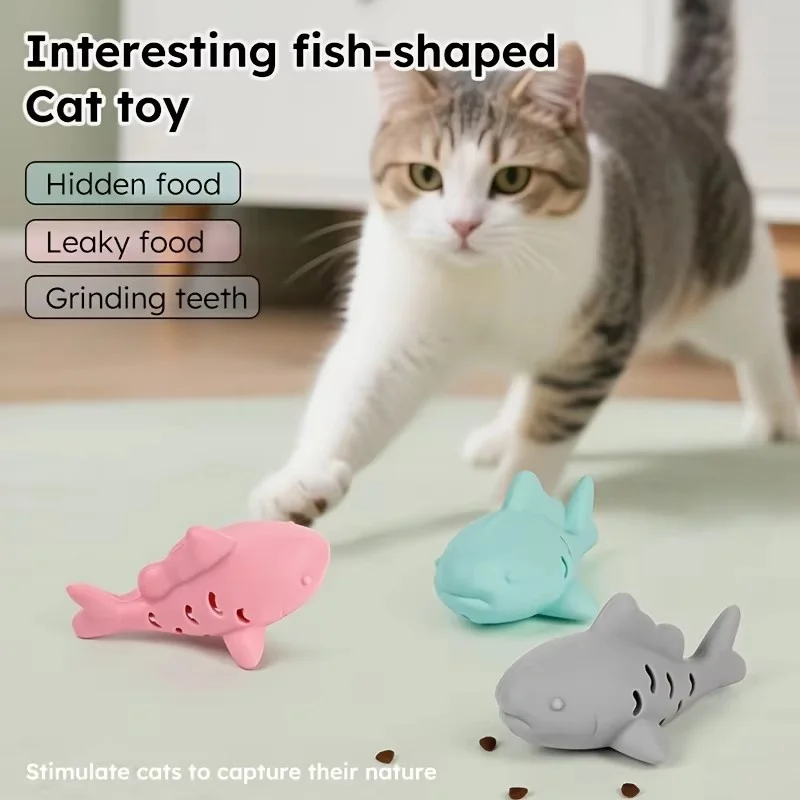 Brinquedo Interativo para Cães e Gatos de Silicone Resistente à Mordida - Imagem 3