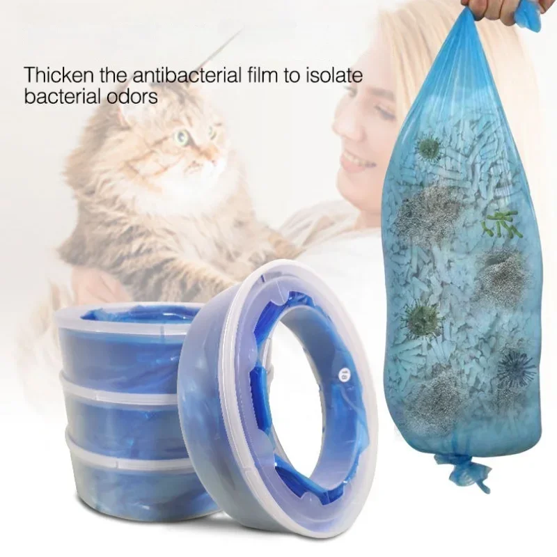 Sacos de Lixo para Caixa Sanitária de Gatos com Filme Antibacteriano - Imagem 5