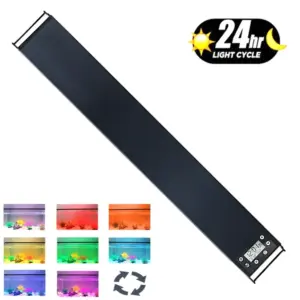 lâmpada LED para aquário com dimmer