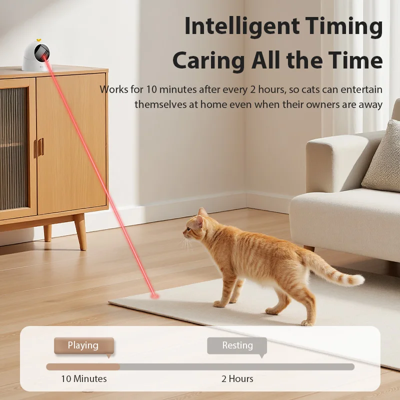 Rojeco Brinquedo a Laser para Gatos e Cães Interativo Elétrico - Image 3