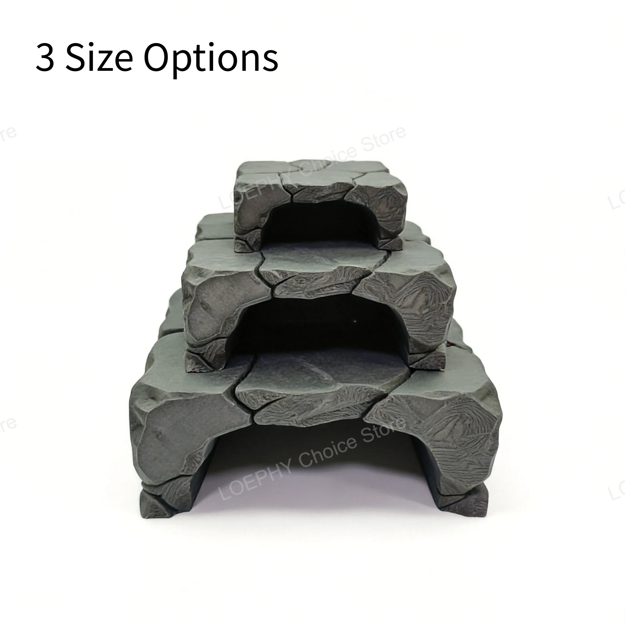 Abrigo para Répteis em PETG com Textura de Pedra Natural - Imagem 6