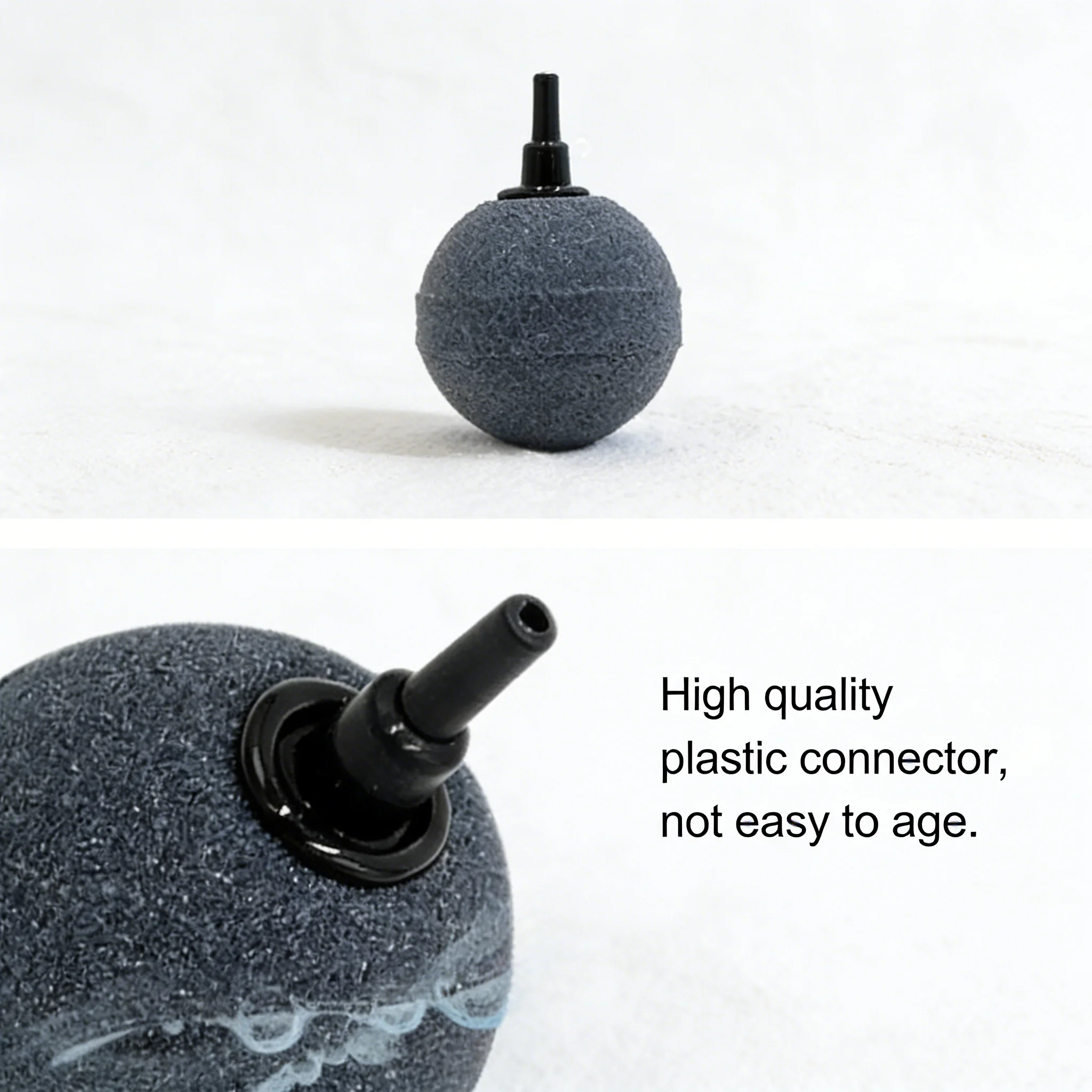 Pedra Difusora para Aquário 5 Peças Carborundum para Oxigenação da Água - Imagem 2