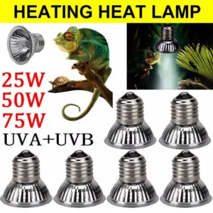 lâmpada de aquecimento para répteis uva uvb