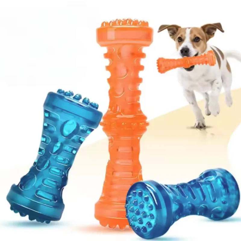 brinquedo osso para cães de borracha