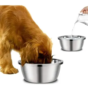tigela de aço inoxidável para cães