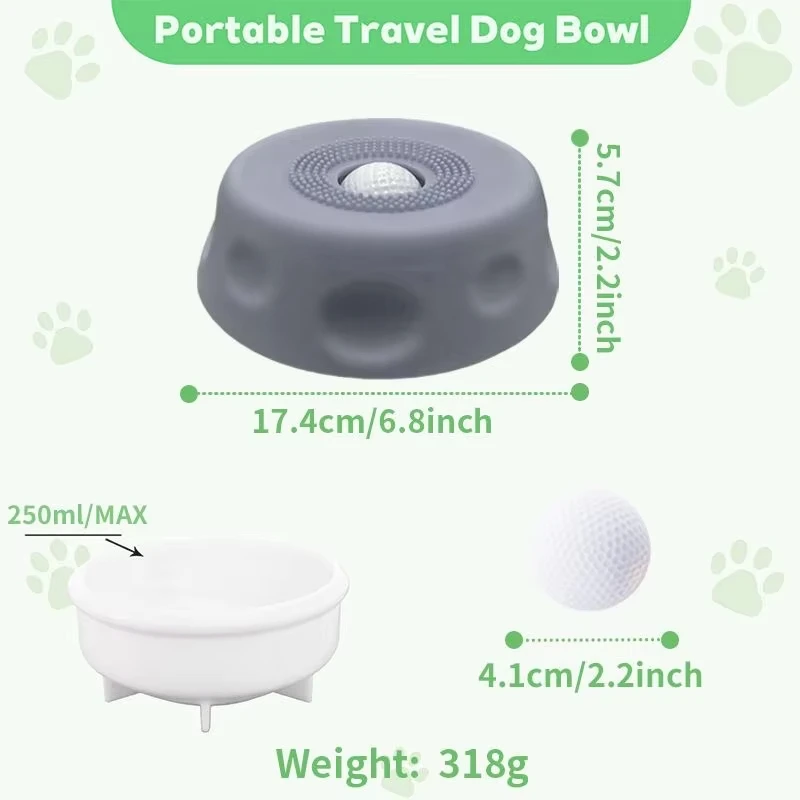 Tapete de Lamber para Pets com Ventosas e Comedouro Lento - Image 4