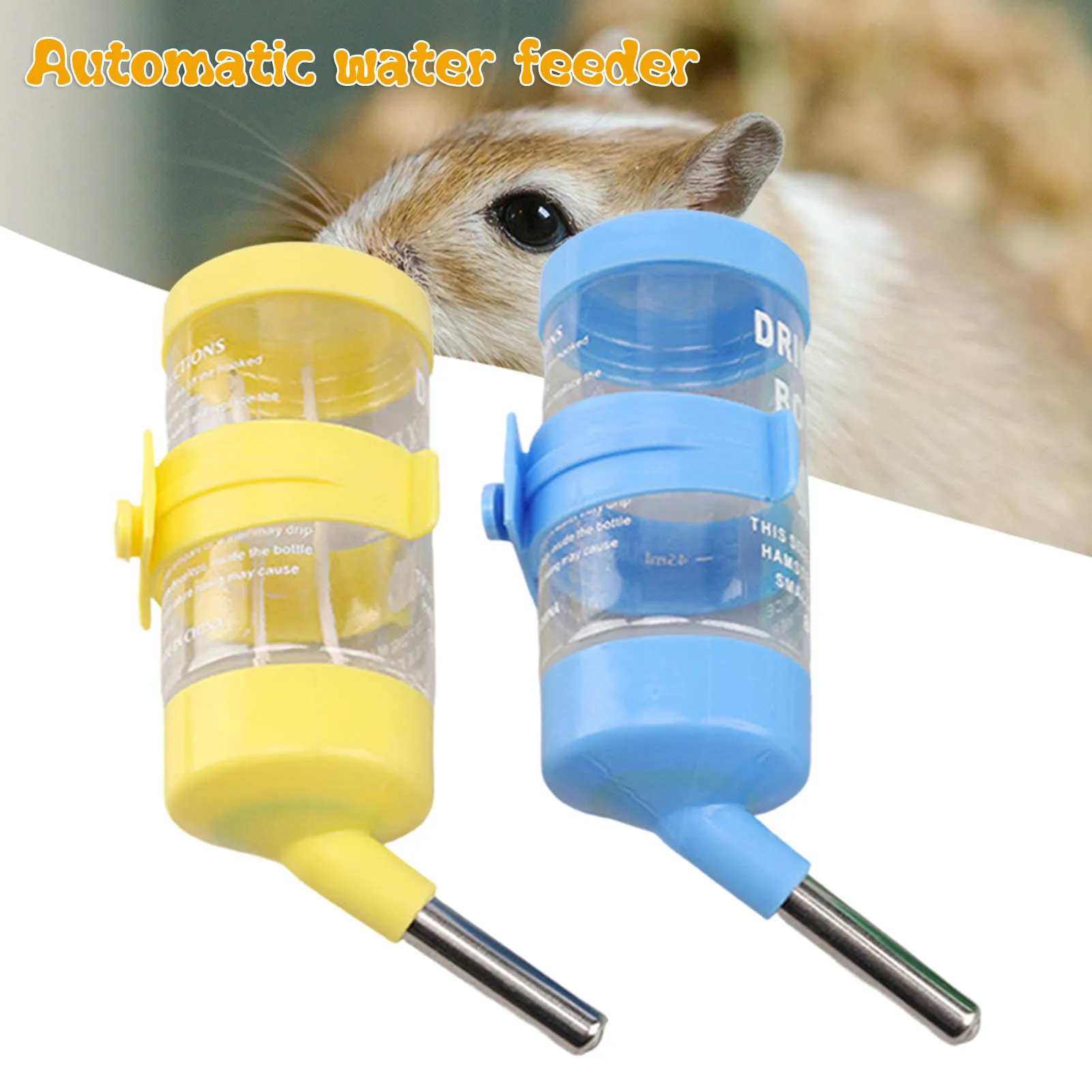 Bebedouro para Hamster à Prova de Vazamentos com Fivela Suspensa - Imagem 3