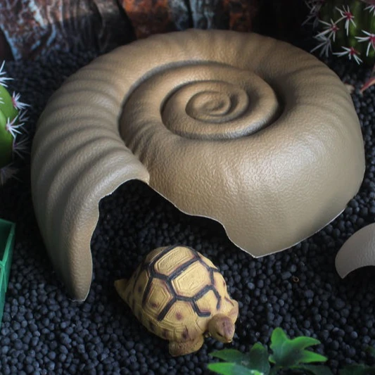 Caverna Esconderijo para Répteis S M L para Terrário - Imagem 6