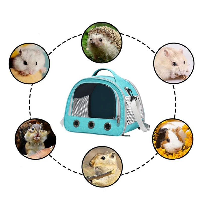 Mochila de Transporte para Pets Dobrável com Janela Bolha Transparente - Imagem 3