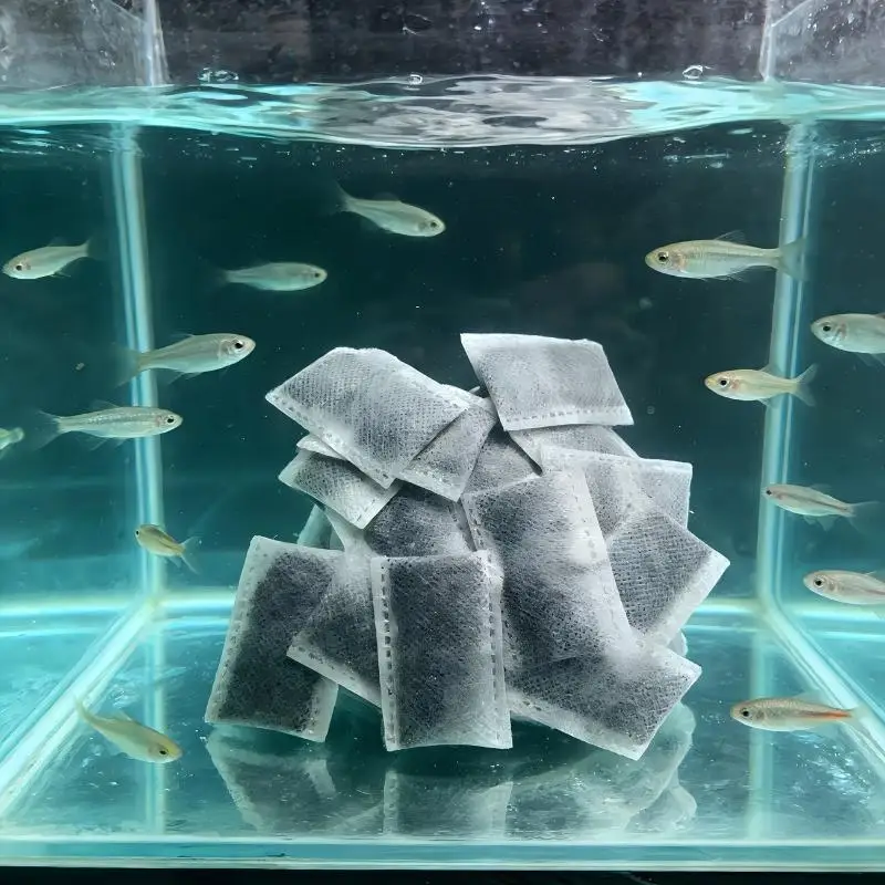 Sacos de Carvão Ativado para Aquário com 10, 20 ou 40 Unidades - Imagem 4