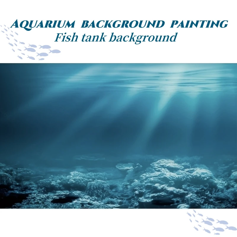 Pintura de Fundo para Aquário com Recifes Marinhos Aplicação Fácil - Image 5