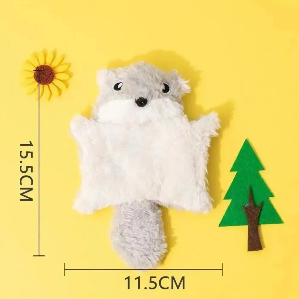 Brinquedo para Gato Esquilo Voador de Pelúcia com Som - Imagem 6