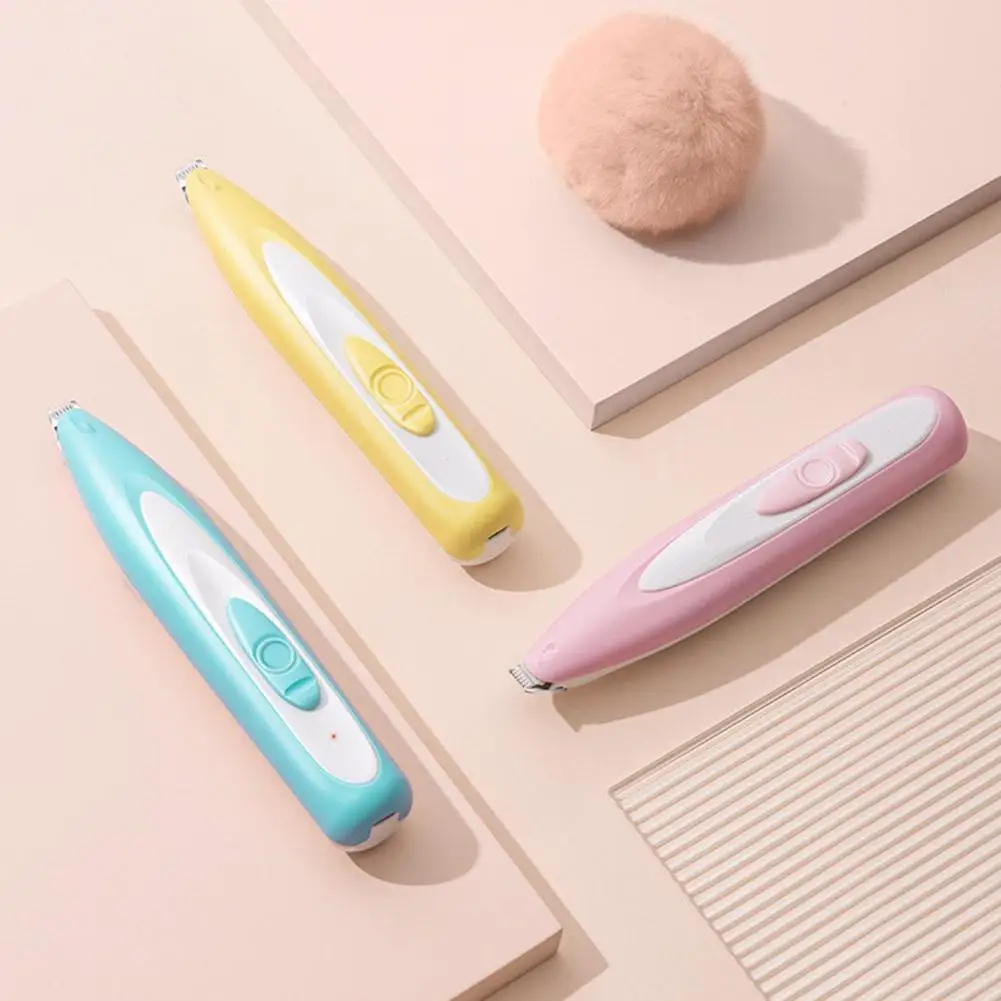 Máquina de Tosa Profissional para Cães e Gatos Amarelo 15,9 cm - Imagem 4
