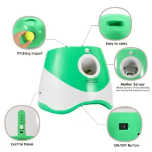 lançador automático de bolas para cães