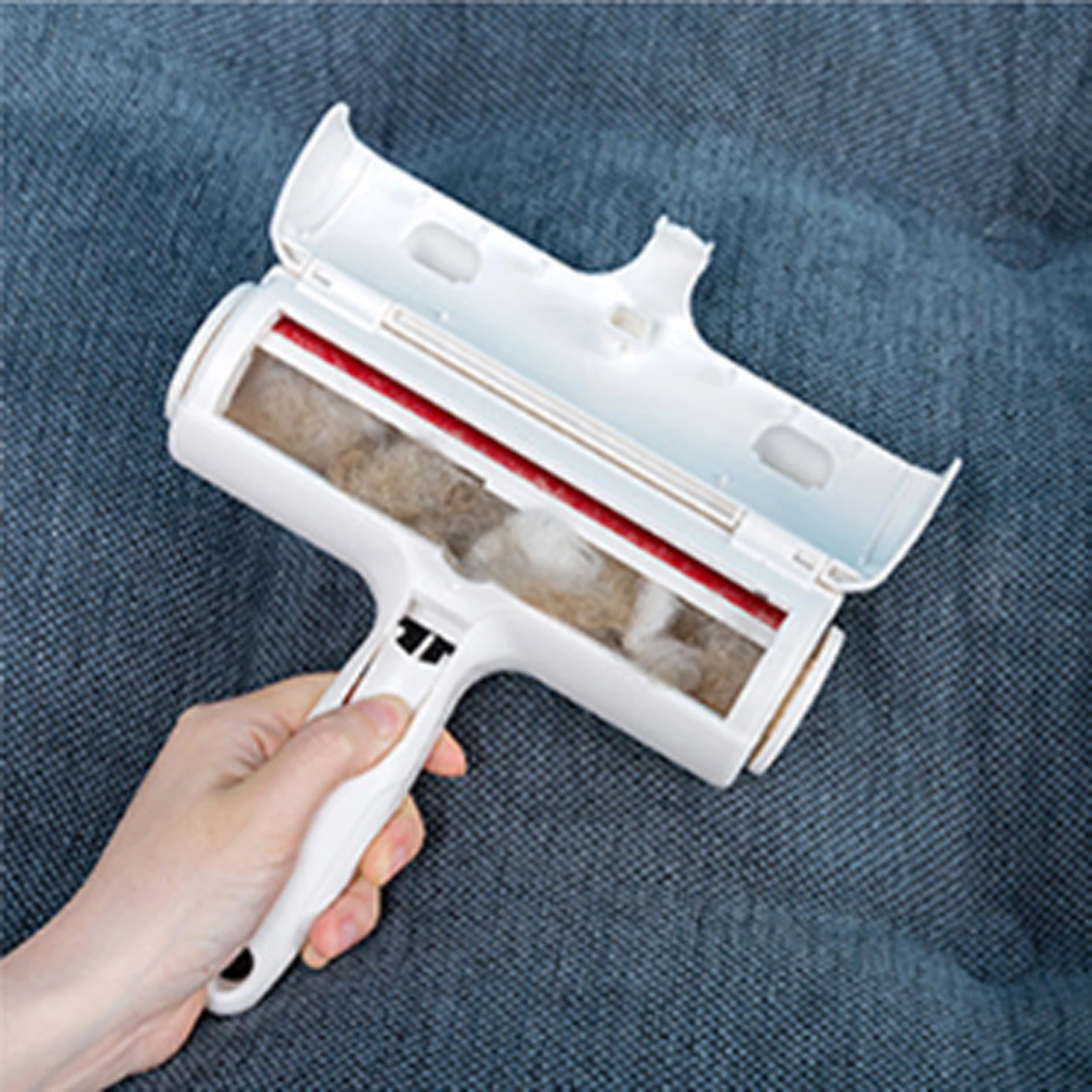Removedor de Pelos Reutilizável para Cães e Gatos, Portátil para Móveis - Imagem 2
