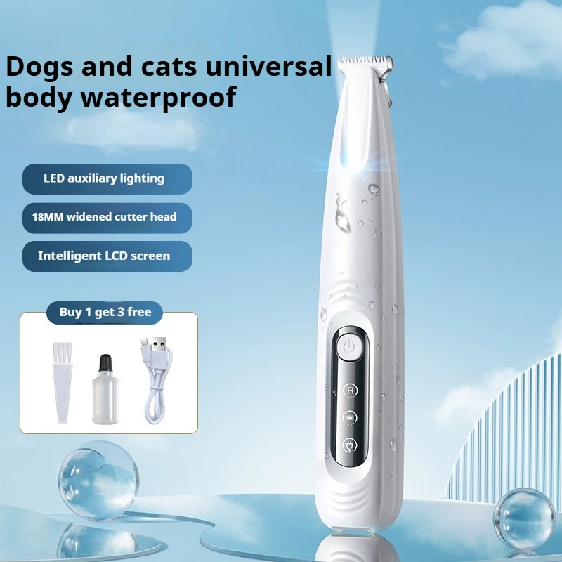 Aparador de Patas para Cães com LED e Lâmina de 18mm - Imagem 4