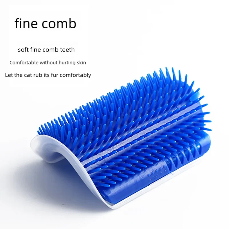 Escova de Canto para Gatos de Plástico com Remoção de Pelos - Imagem 5
