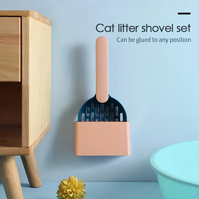 Kit de Pás para Areia Sanitária de Gato: 2 Tamanhos para Limpeza Fácil - Image 3