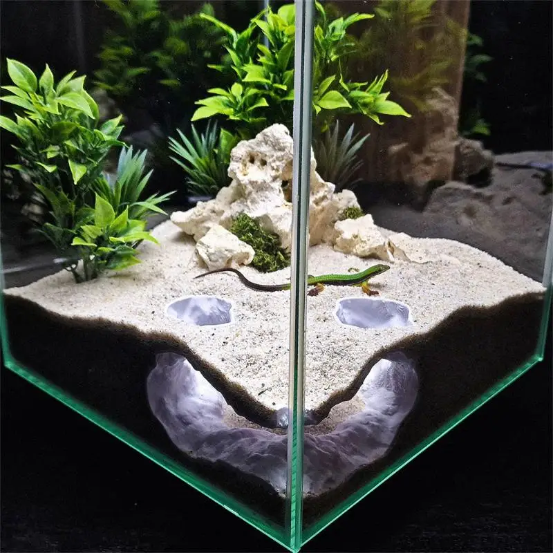Caverna Subterrânea para Aquário e Terrário PLA Design Natural - Imagem 6