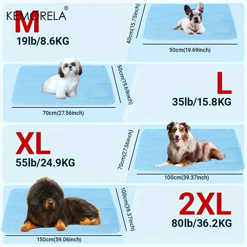 Tapete Gelado para Pets de Tecido Respirável e Lavável - Imagem 6