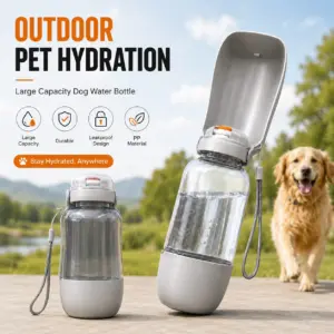garrafa de água portátil para cães