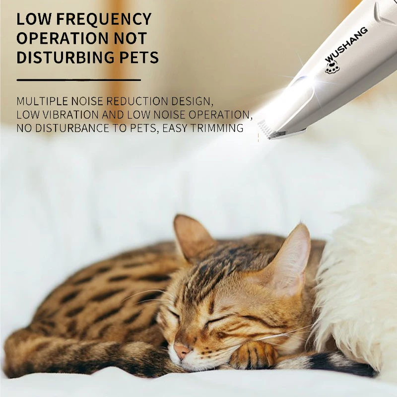 Aparador Elétrico para Cães e Gatos de Patas com Luz LED - Imagem 6