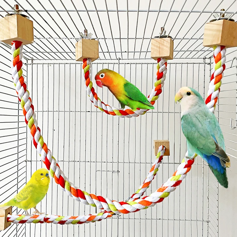 brinquedo de corda para pássaros