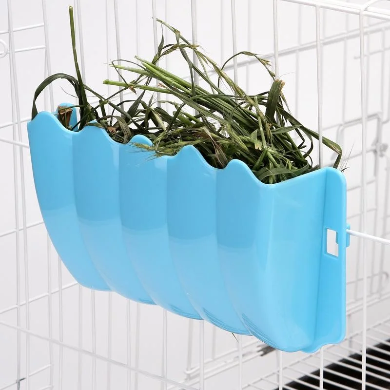 Comedouro de Feno para Coelhos e Roedores Plástico 25 cm com Fixação na Gaiola - Image 3