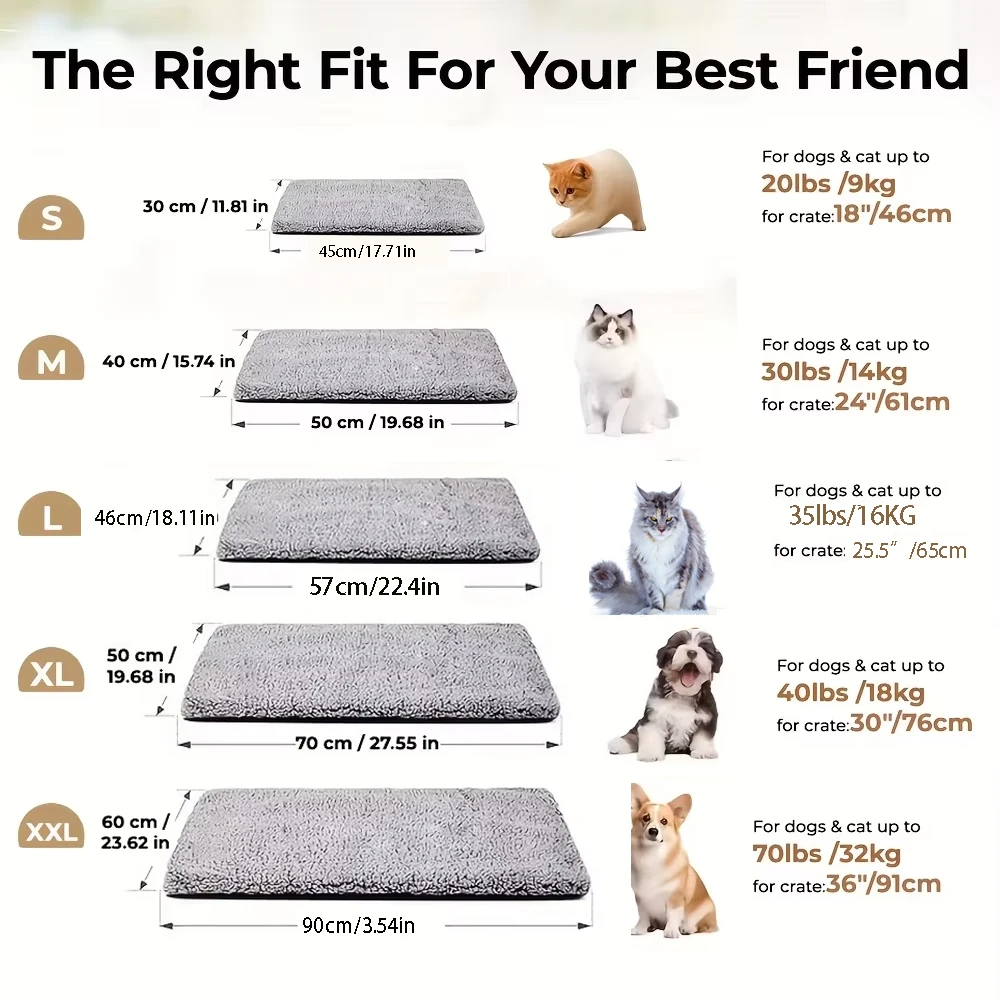 Colchão Térmico para Cães e Gatos com Aquecimento de Inverno - Imagem 6