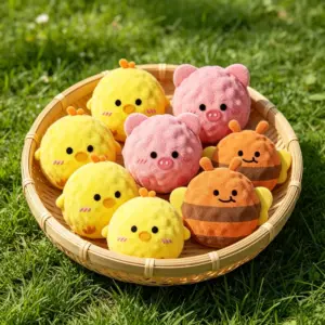 bola de pelúcia ouriço para cães pequenos