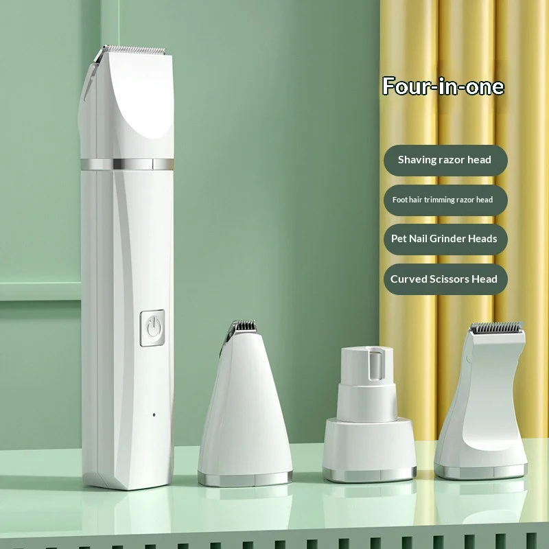 Máquina de Tosa para Cães e Gatos Recarregável com Lâmina Lavável - Imagem 2