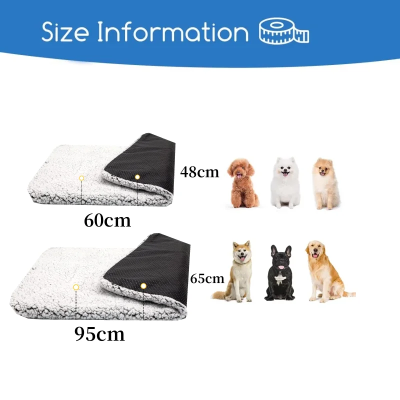 Cobertor para Pets Autoaquecimento com Corpo Térmico Refletivo - Imagem 6