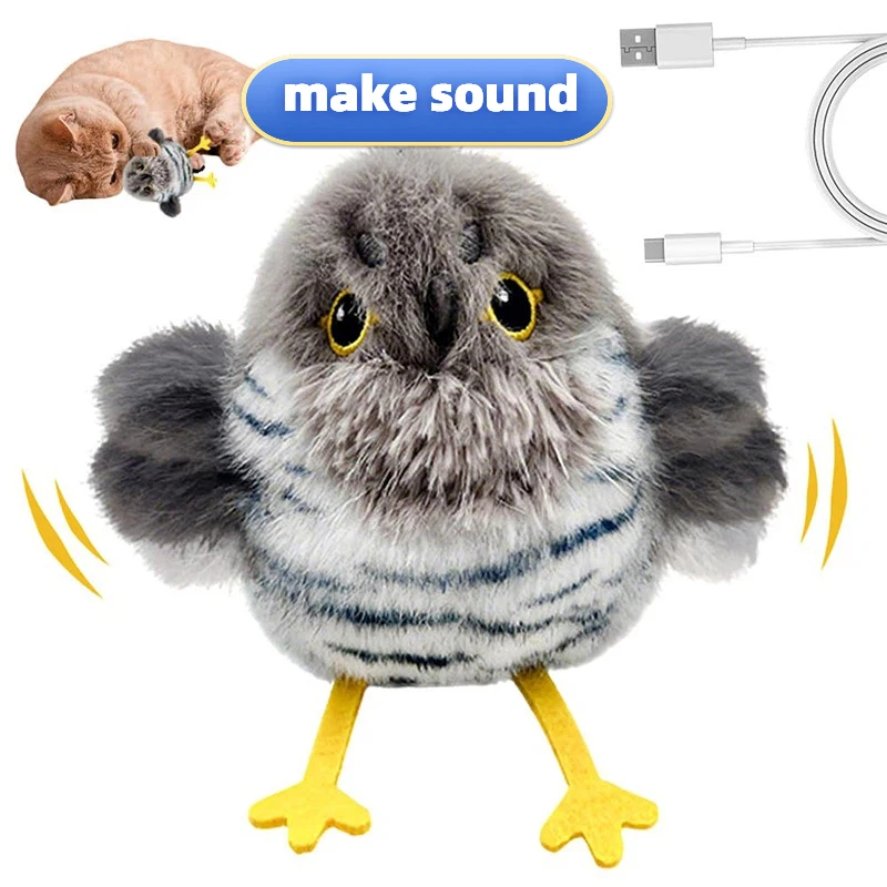 brinquedo flapping bird para gatos