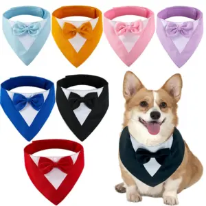 bandana ajustável para cães e gatos