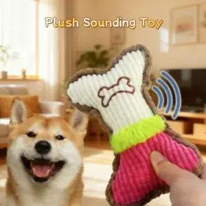 brinquedo de pelúcia para cães com som