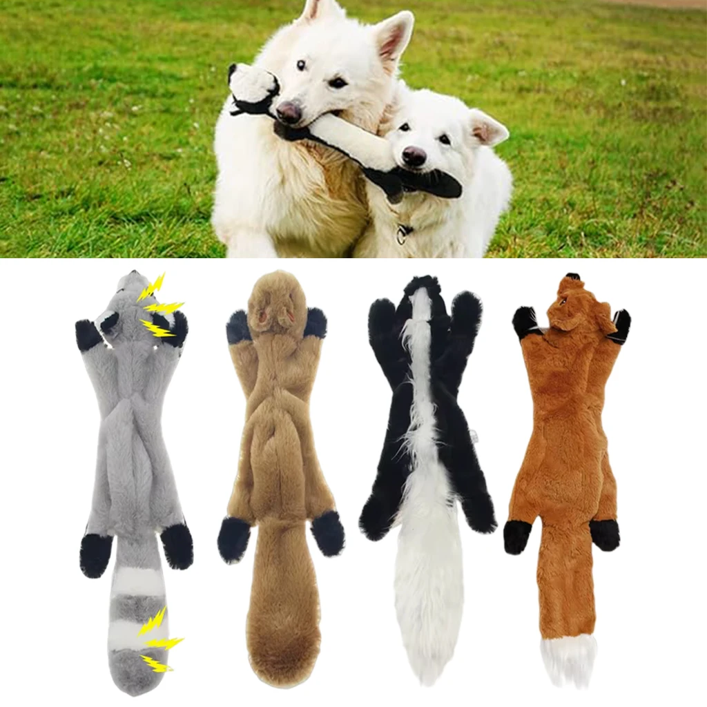 brinquedo de pelúcia para cães com squeaker
