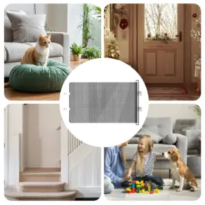 portão retrátil para cães e gatos