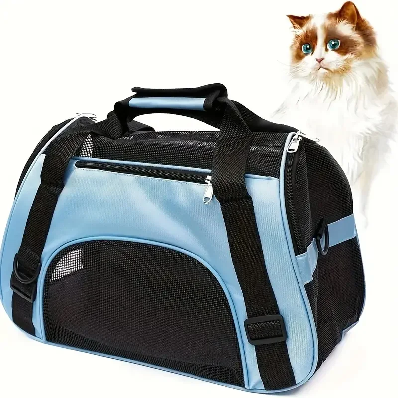 bolsa de transporte dobrável para cães e gatos