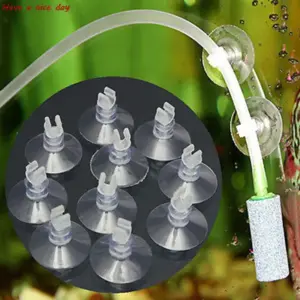 ventosa para aquário com suporte de mangueira