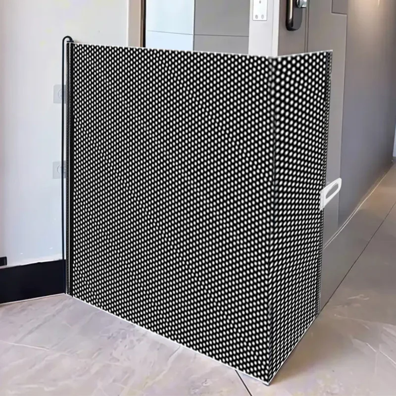 Portão Retrátil para Cães e Gatos até 124 cm, Enrola para Economizar Espaço - Imagem 6