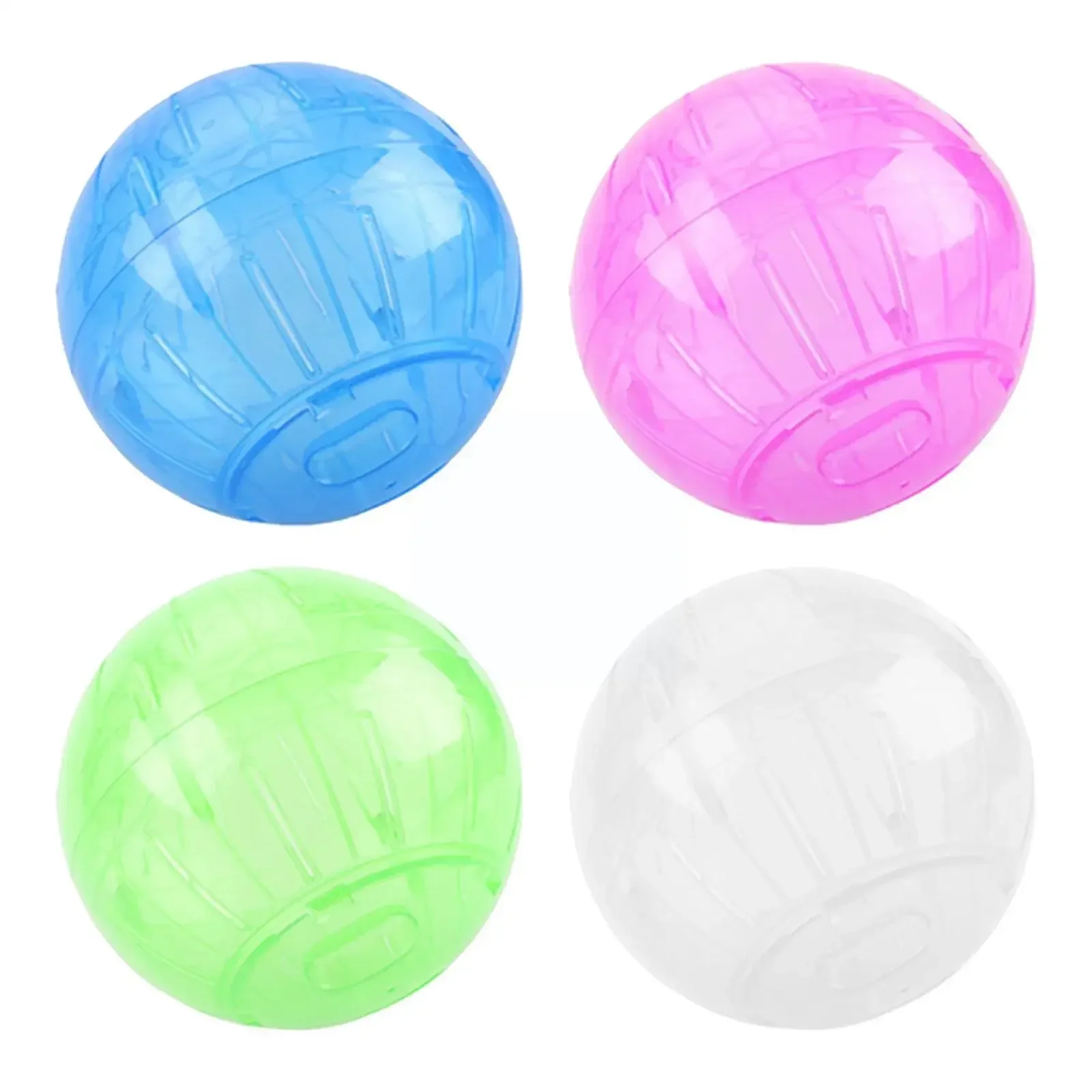 Bola de Exercício para Hamster e Roedores 10cm Transparente - Imagem 5