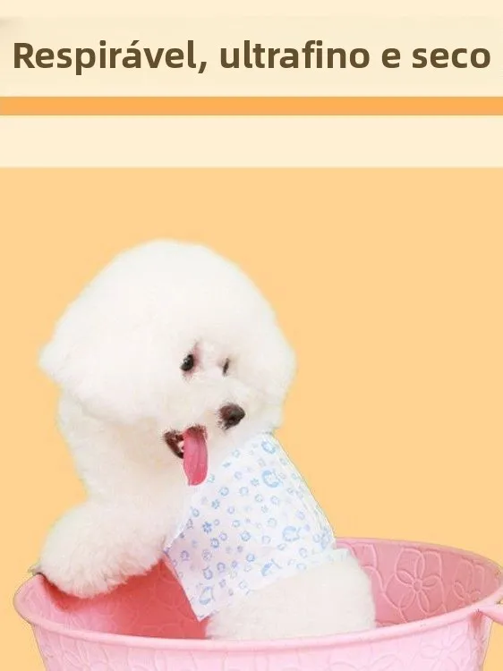 Fralda para Cães com 40 Peças Tamanho M para Cadela de 4-7 kg - Imagem 2