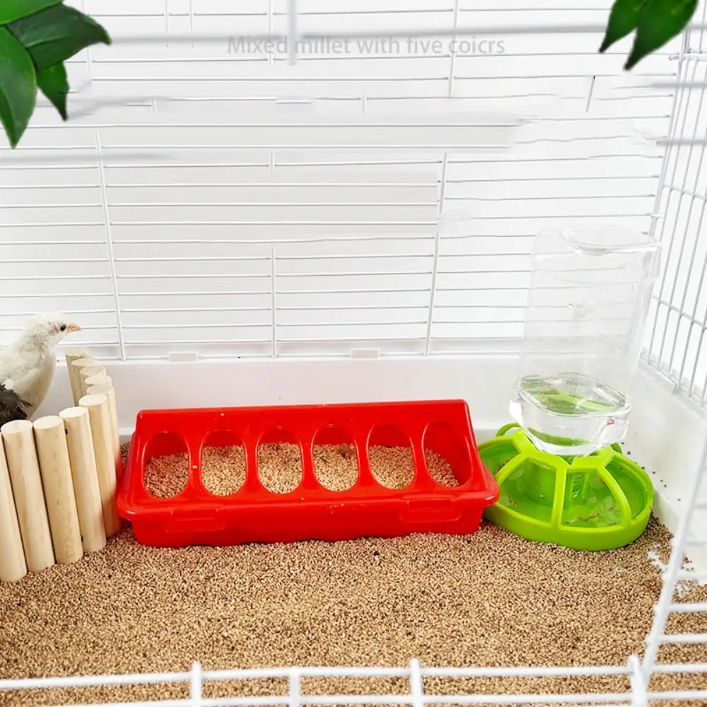 Bebedouro para Aves Plástico Visível Vermelho com Grande Capacidade - Imagem 3